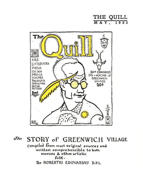 The Story of Greenwich Village by Bobby Edwards