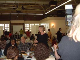 Ellen Lytle and workshop
