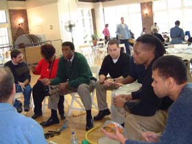faculty in percussion group