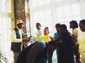 Shawn Banks and teachers