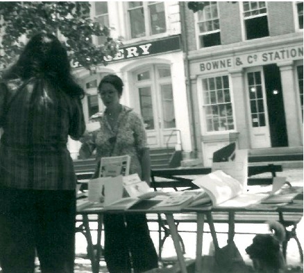 Barbara Fisher at South Street Seaport