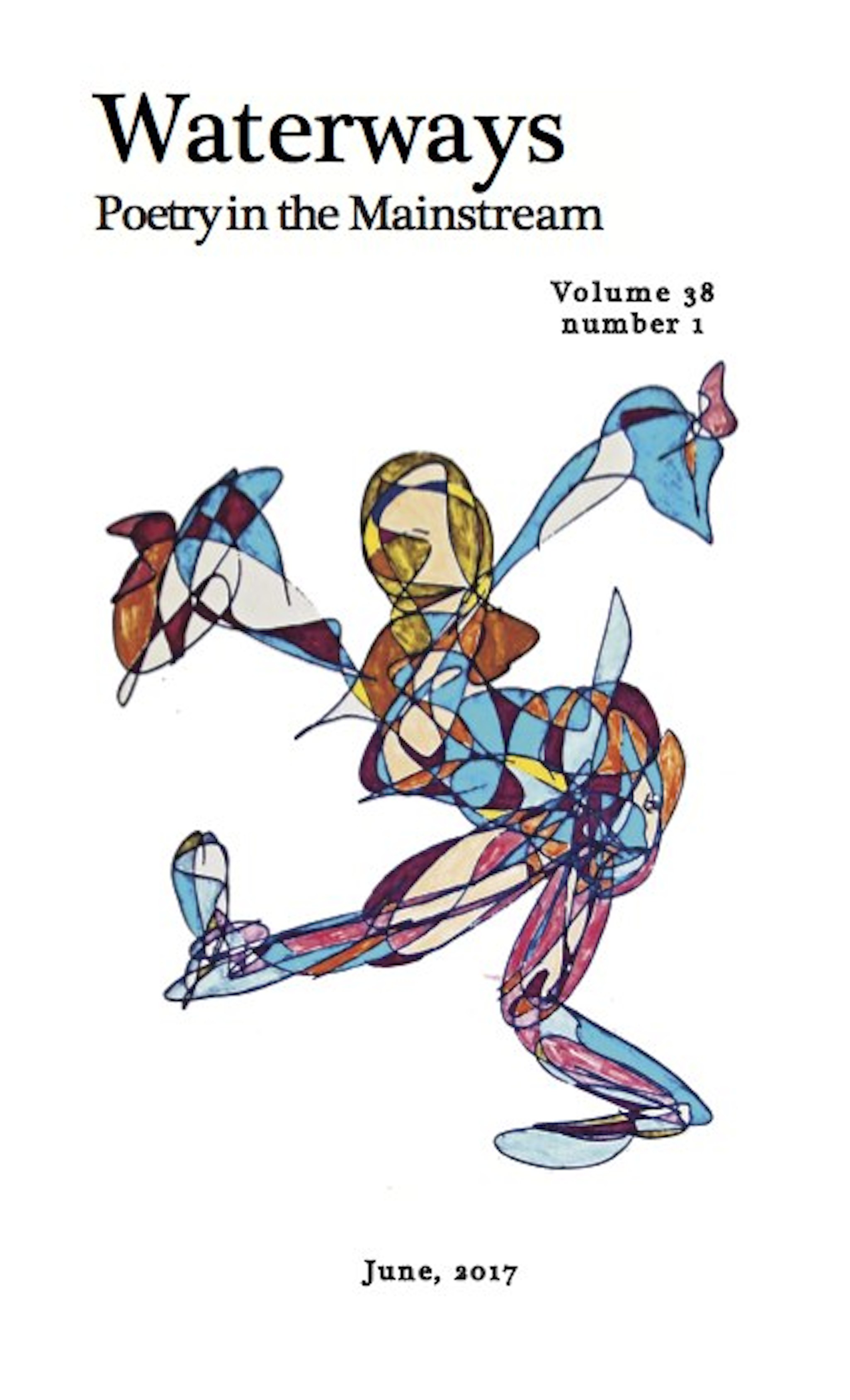 comically drawn dancer